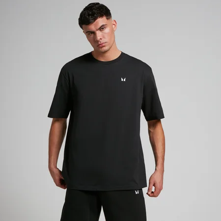 MP Férfi Rest Day Oversized Póló - Fekete