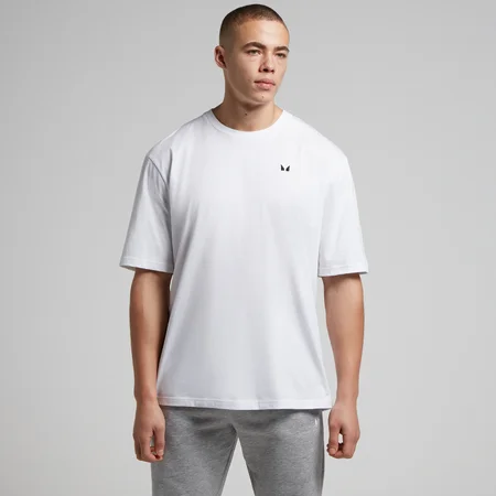 MP Férfi Rest Day Oversized Póló - Fehér