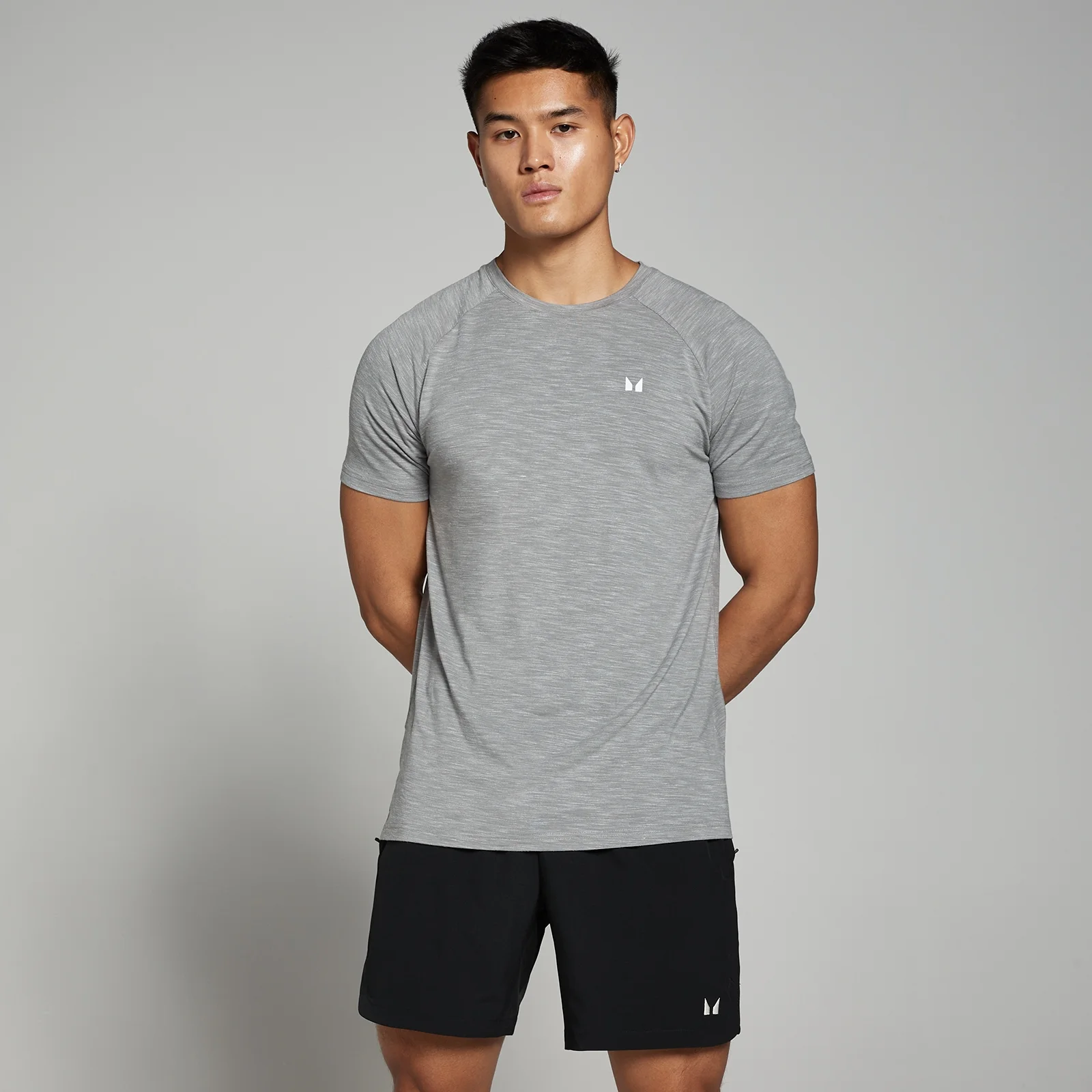 MP Men's Performance Short Sleeve T-Shirt - Chrome Marl - XS kép 1