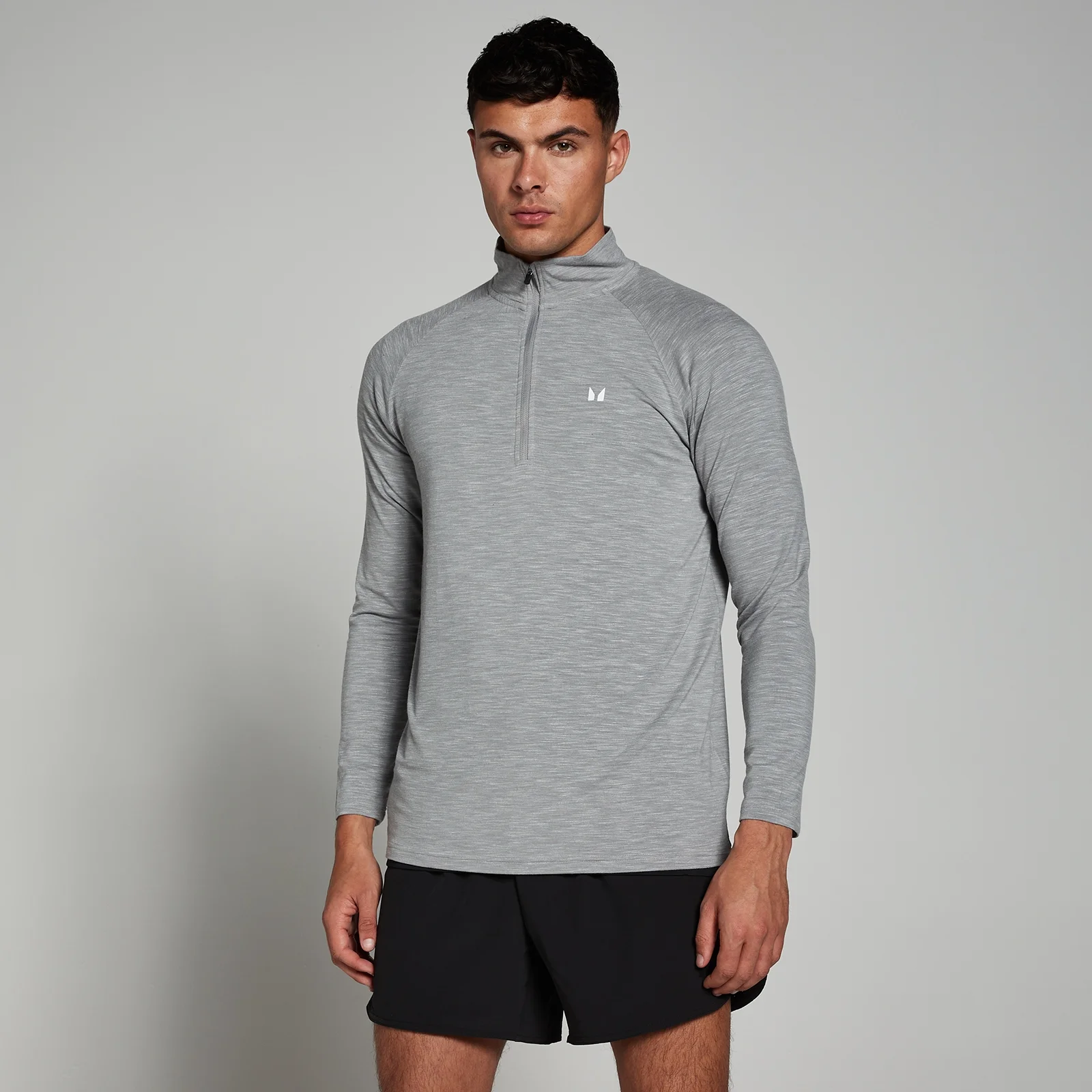 MP Men's Performance 1/4 Zip - Chrome Marl - XXS kép 1