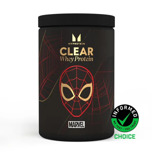 Clear Whey Protein Isolate - 500g - 20Adag - Spider-Man - Raspberry & Strawberry
