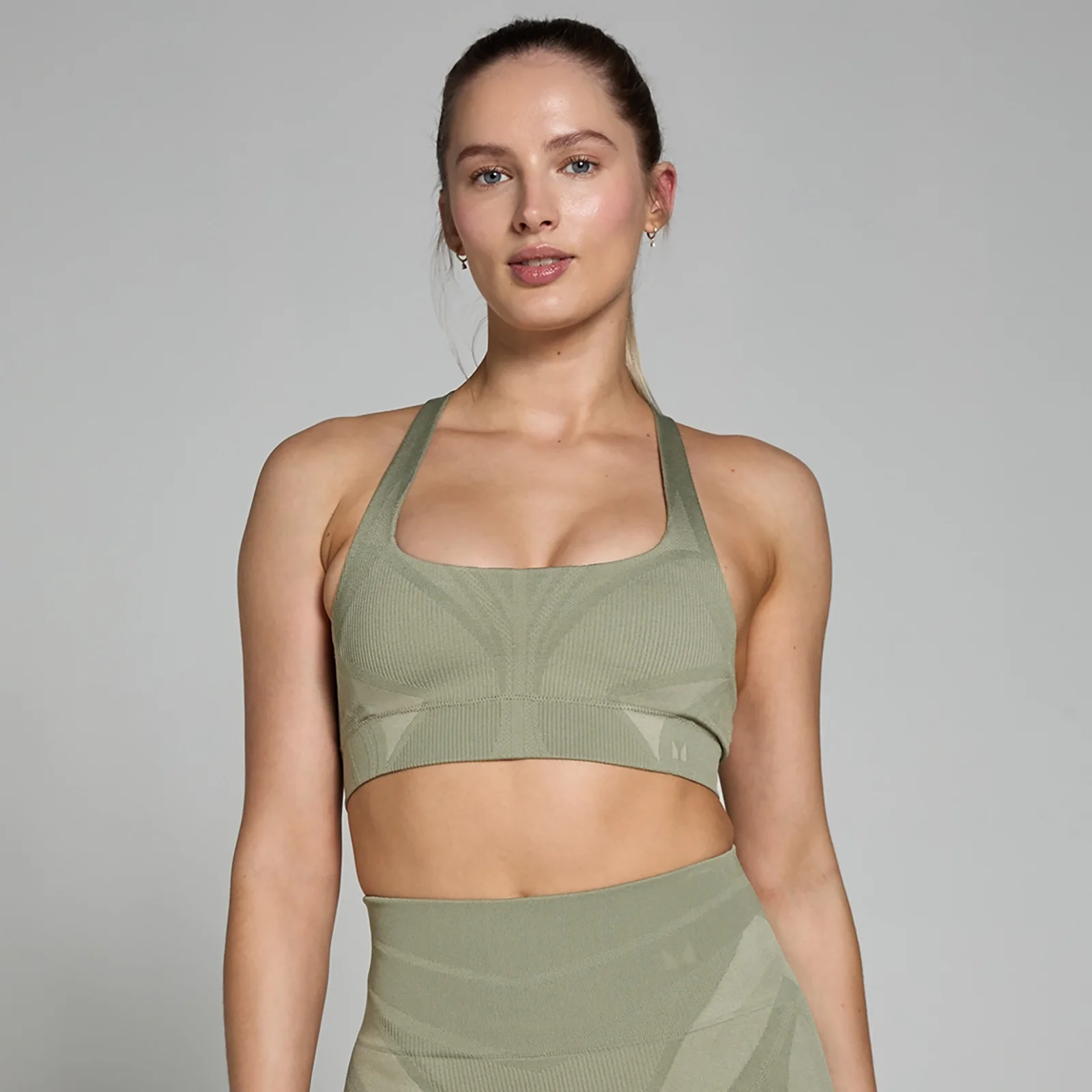 MP Női Tempo Ultra Geometric Seamless Sportmelltartó - Tarka - XS kép 1