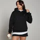 MP Női Basics Regular Fit Kapucnis Pulóver - Fekete