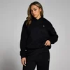 MP Női Basics Oversized Kapucnis Pulóver - Fekete