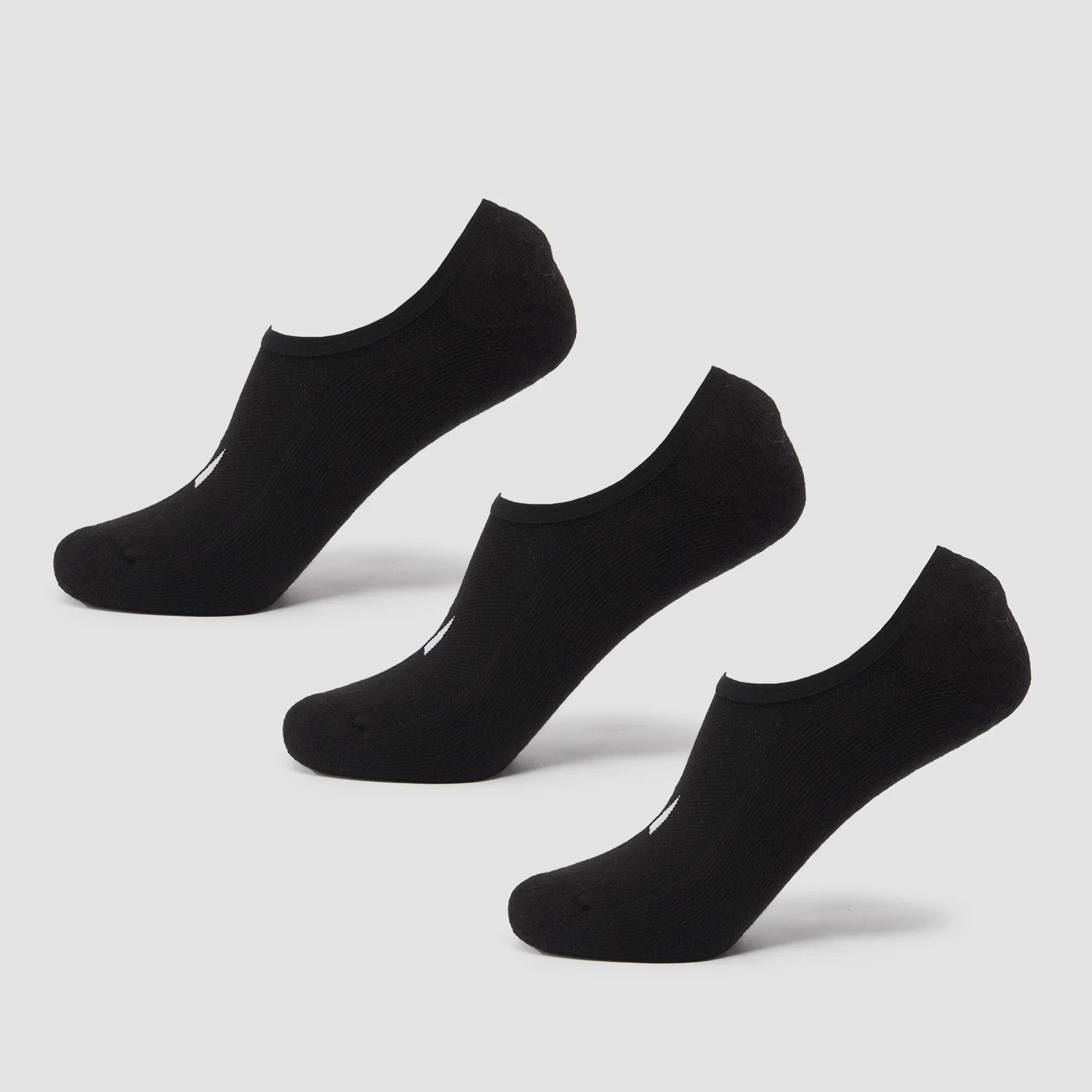MP Unisex Invisible Socks (3 Pack) - Black - UK 2-5 kép 1