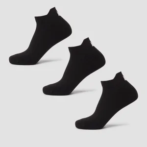 MP Unisex Edzőzokni (3 pár) - Fekete - Size UK 2-5