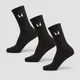 MP Unisex Zokni (3 darab) - Fekete