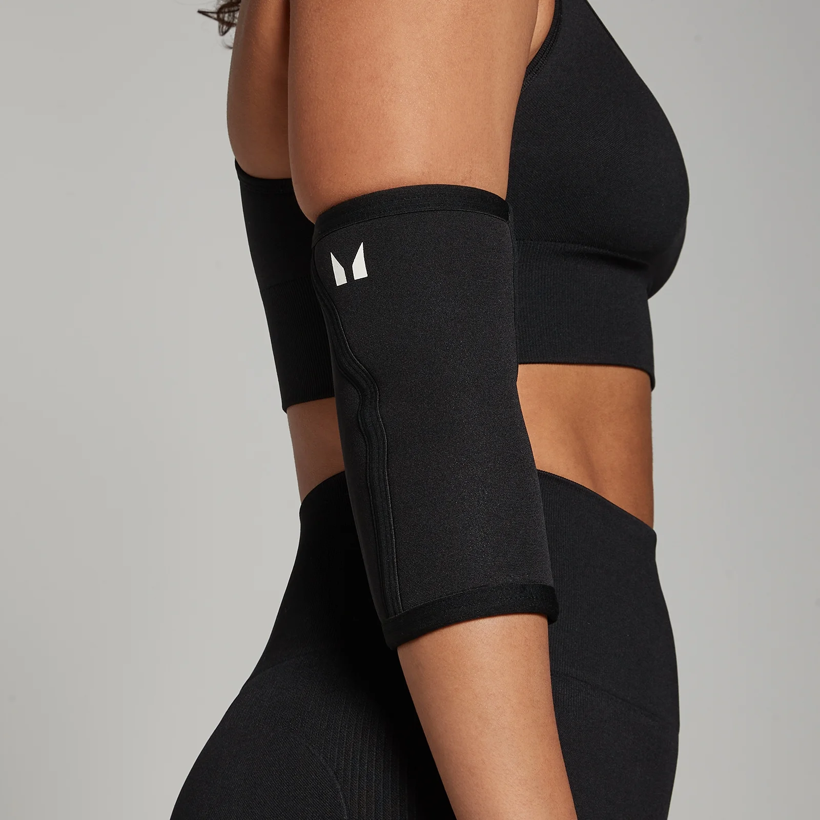MP Unisex Training Könyökvédő Könyökgumi Szett - Fekete - XS kép 1