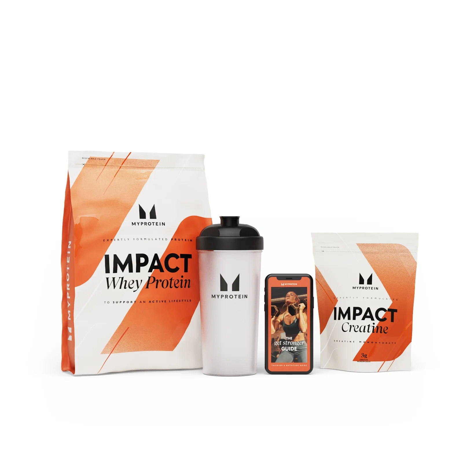 Get Stronger csomag - Strawberry (Vegan) - Unflavoured kép 1