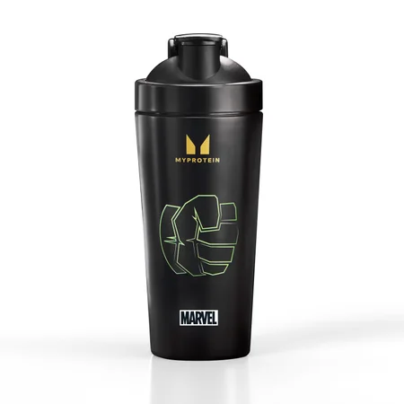 Myprotein Hulk Újrahasznosított Fém Shaker – Fekete