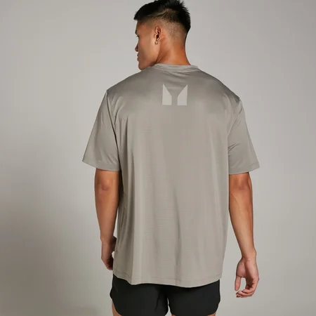 MP Férfi Tempo Oversized Mesh Training Póló – Agyag