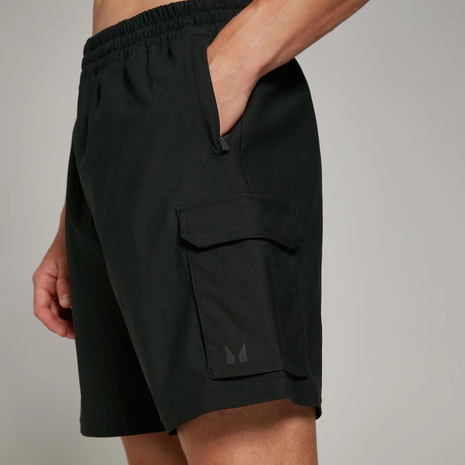 MP Férfi Tempo Woven Cargo Rövidnadrág – Fekete - XS kép 1