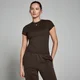 MP Női Basic Body Fit rövid ujjú póló - Kávé