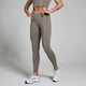 MP Női Tempo Contrast Texture Leggings - Espresso