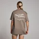 MP Női Health & Wellness Graphic Oversized Póló - Espresso