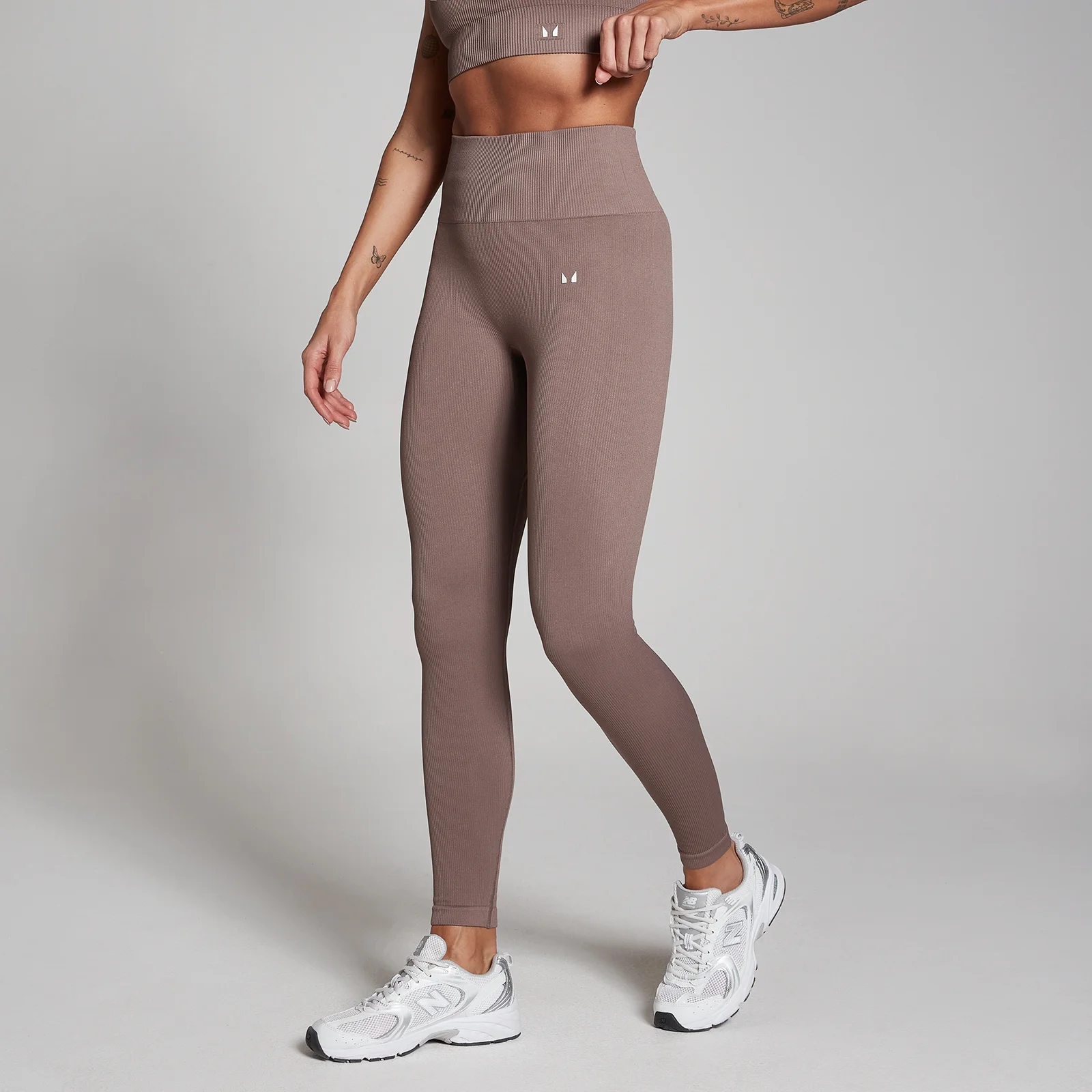 MP Női Tempo Rib Seamless Leggings – Hazelnut - XL kép 1