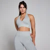 MP Női Tempo Seamless Halter Neck Melltartó – Szürke márga