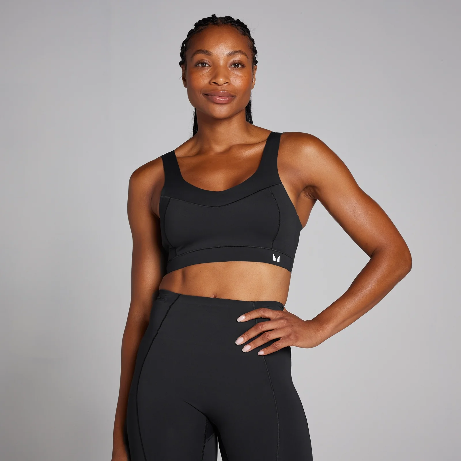 MP Női Tempo Ultra Bonded Sportmelltartó – Fekete - XS kép 1