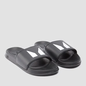 MP Sliders Papucs - Fehér/Fekete - Size UK 4