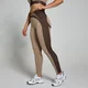 MP Női Contrast Rib Seamless Leggings – Kasmír/Espresso