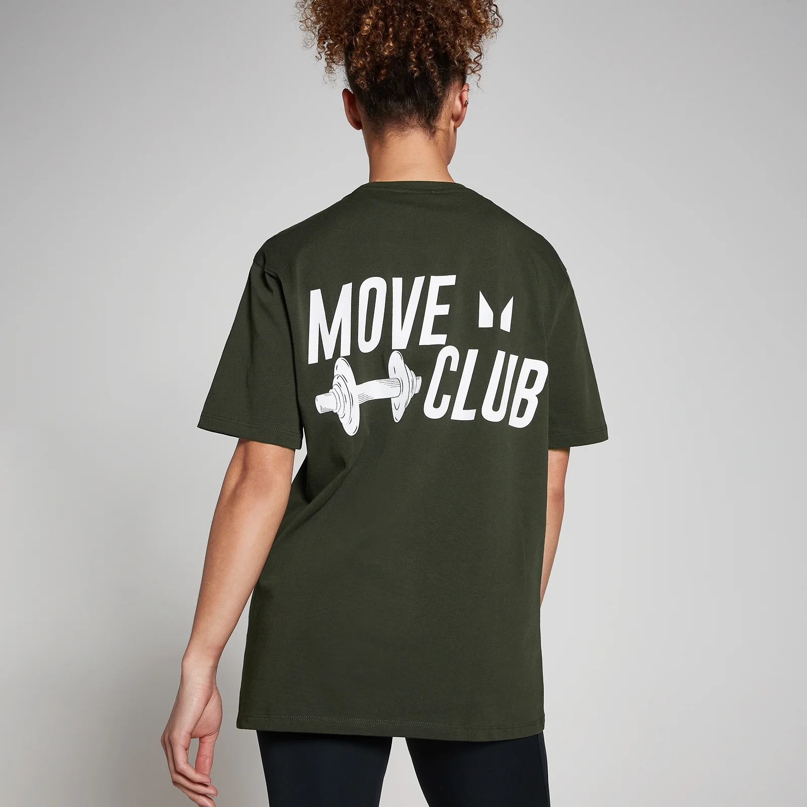 MP Oversized Move Club Póló - Erdőzöld - XXL-XXXL kép 1