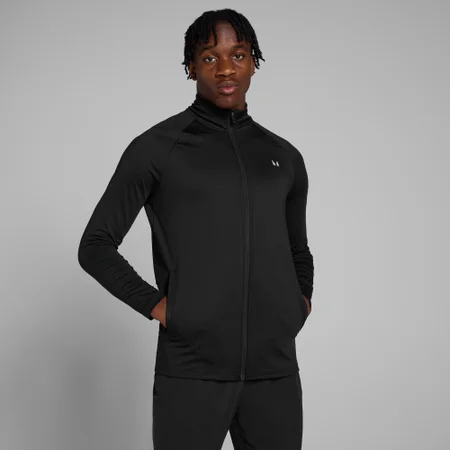 MP Férfi Training Full Zip Track Felső – Fekete