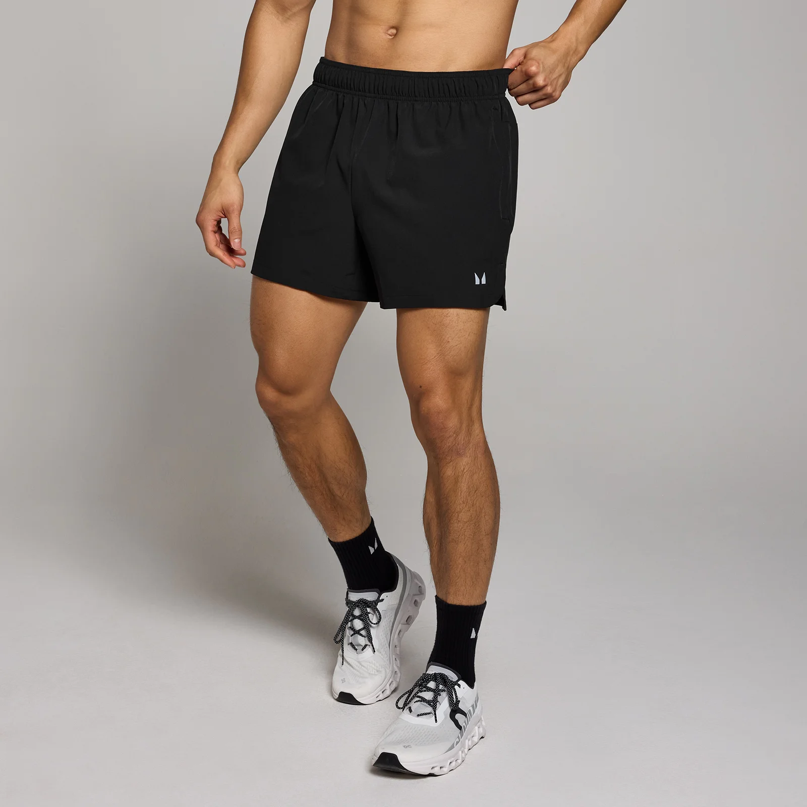 MP Férfi Woven Training 5" Rövidnadrág – Fekete - XL kép 1