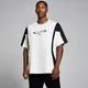 MP Férfi Tempo Contrast Retro Oversized Póló - Fehér