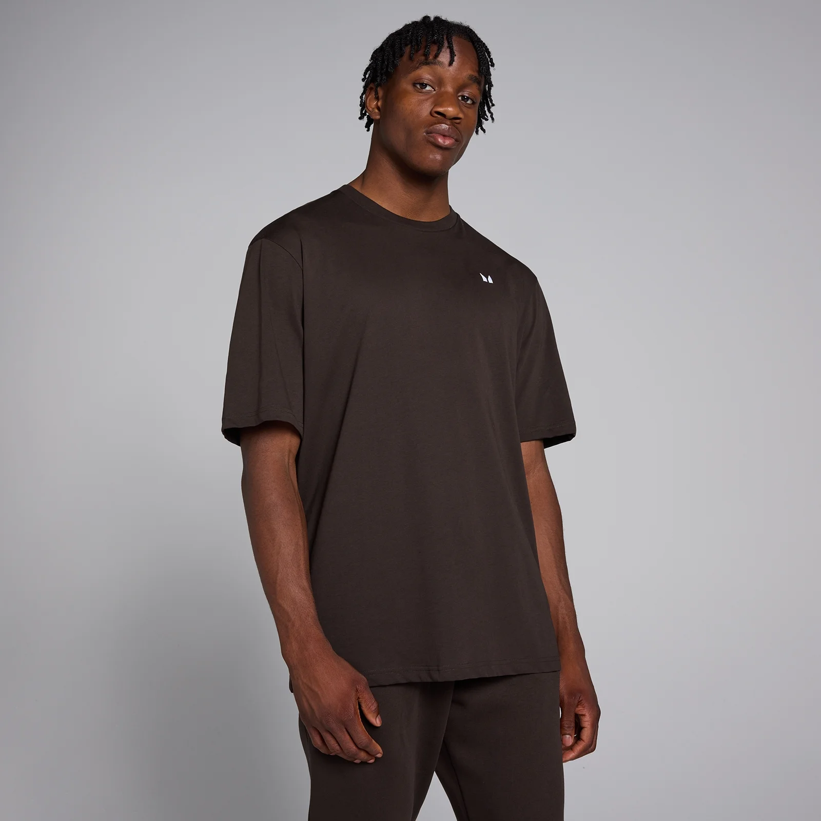 MP Férfi Rest Day Oversized Póló - Kávé - XL kép 1