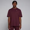 MP Férfi Rest Day Oversized Póló - Deep Berry