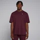 MP Férfi Rest Day Oversized Póló - Deep Berry