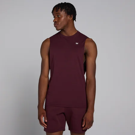 MP Férfi Rest Day Drop Armhole Tank Trikó - Deep Berry