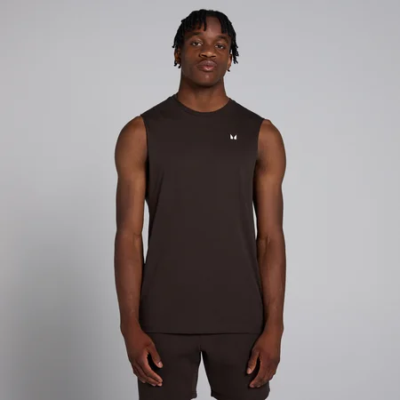 MP Férfi Rest Day Drop Armhole Tank Trikó - Kávé