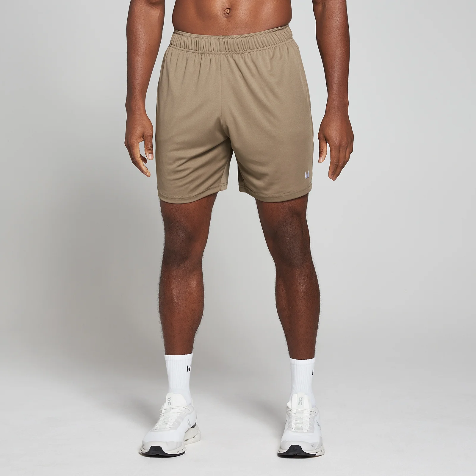 MP Men's Lightweight 7 Inch Training Shorts - Soft Brown - L kép 1