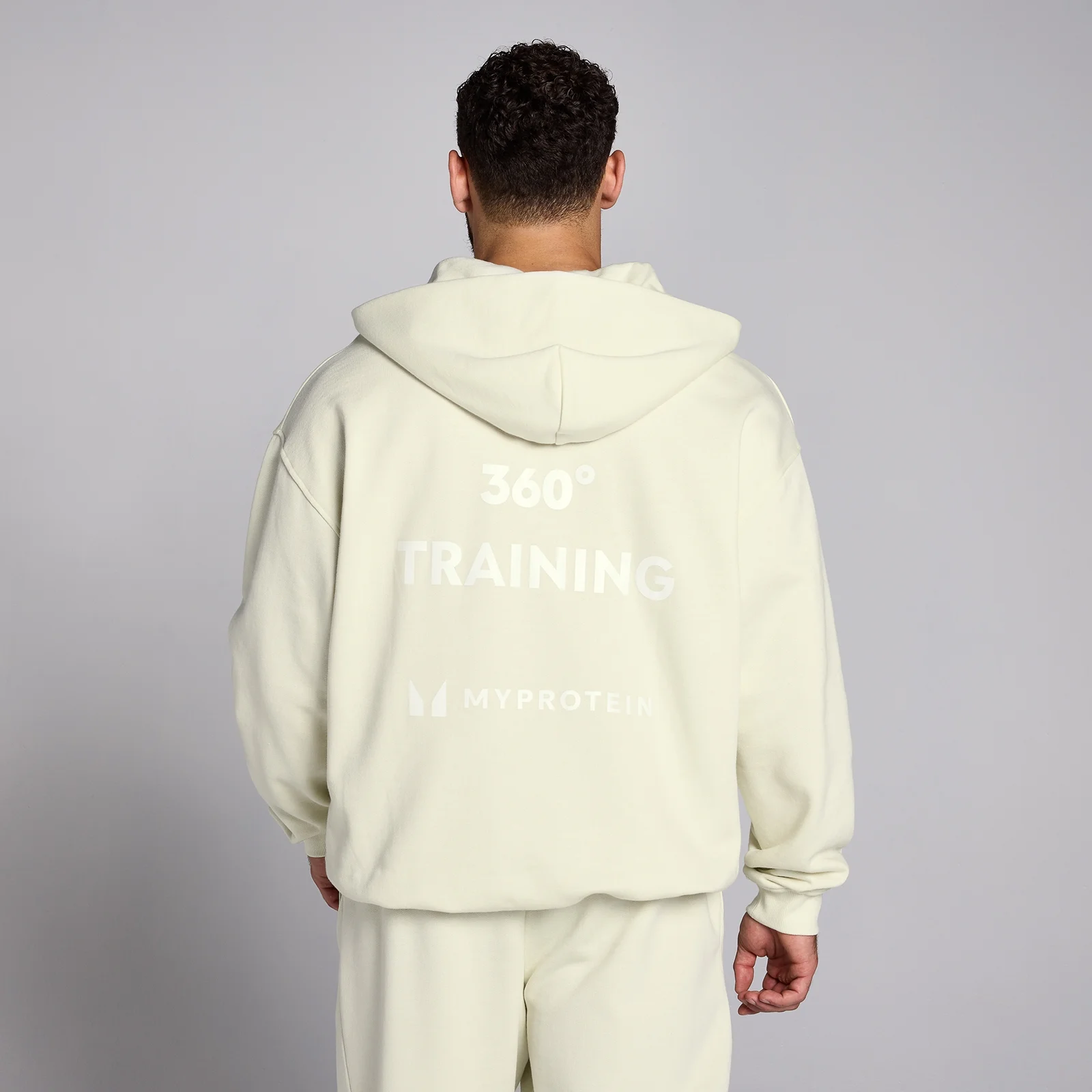 MP Férfi Tempo Hybrid 1/4 Zip Kapucnis Pulóver – Árpazöld - XS kép 1