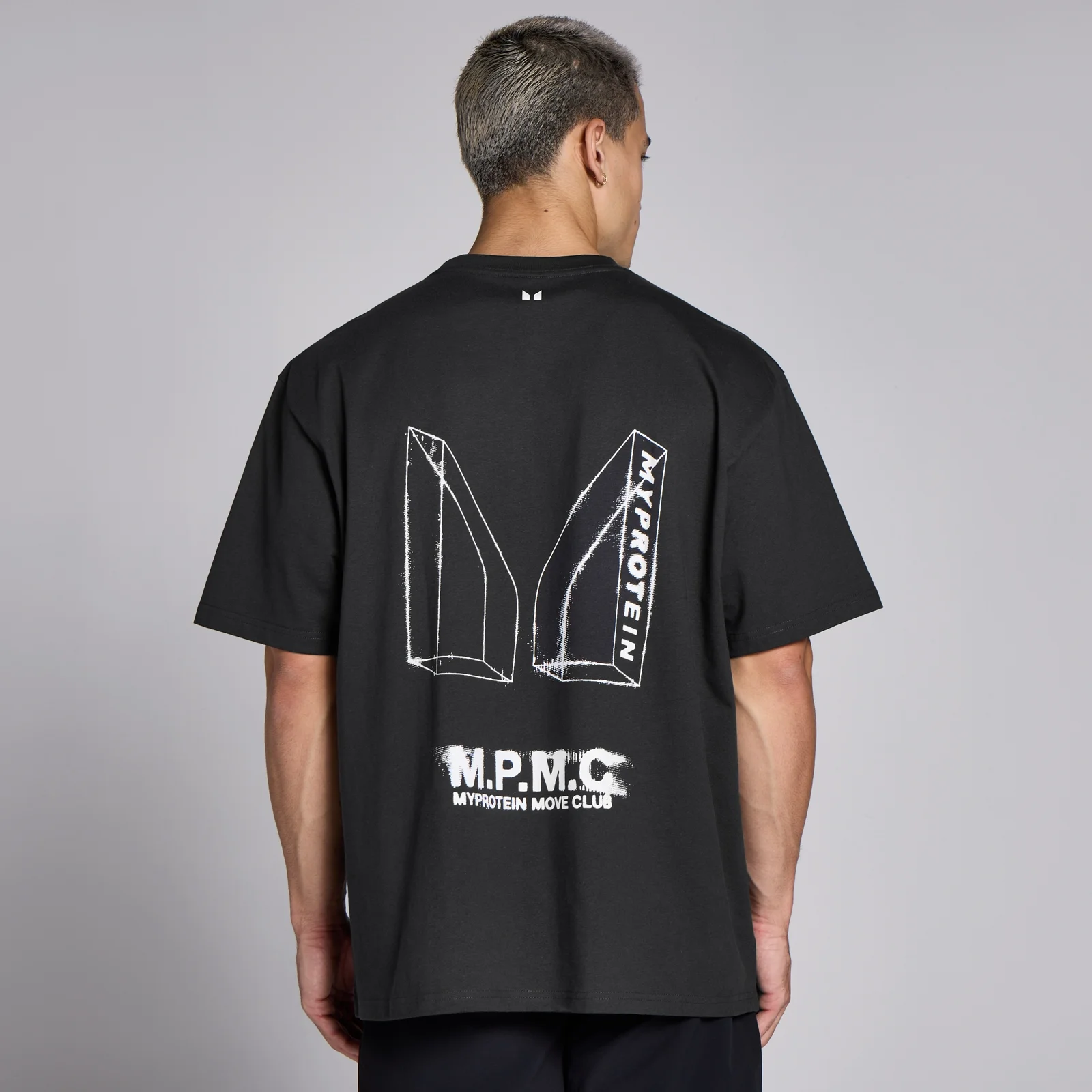MP Férfi Lifestyle Graphic Póló – Mosott fekete - XXL-XXXL kép 1