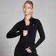 MP Női Shape Seamless Zip Through Dzseki – Fekete