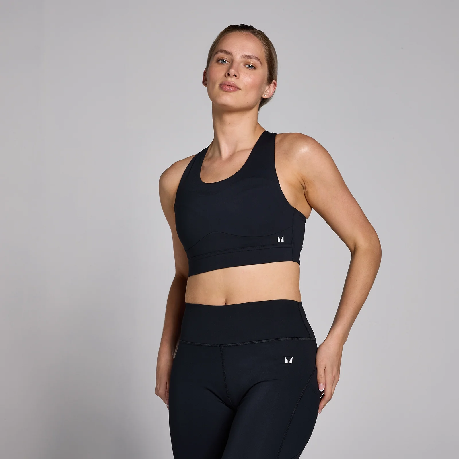 MP Női Power High Support Melltartó – Fekete - S kép 1