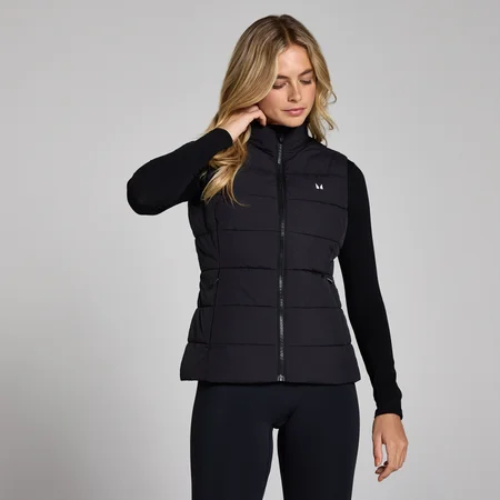 MP Női Lightweight Puffermellény – Fekete