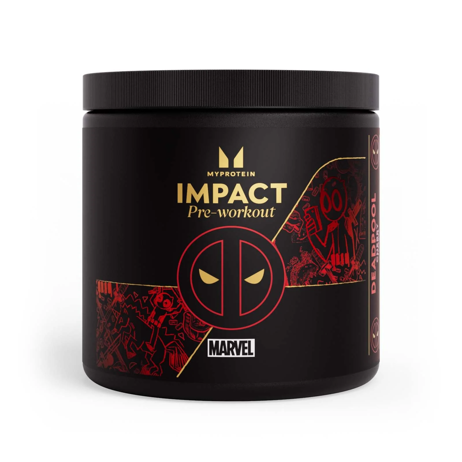 Impact Pre-Workout – Deadpool - 40servings - Cseresznye kép 1