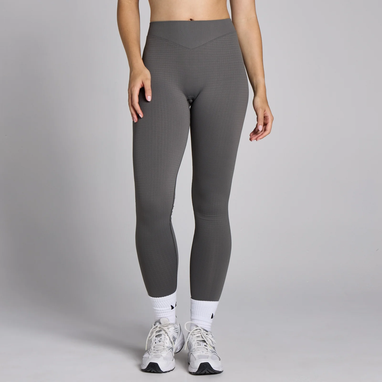 MP Női Lifestyle Waffle Seamless Leggings – Sötétszürke - XS kép 1