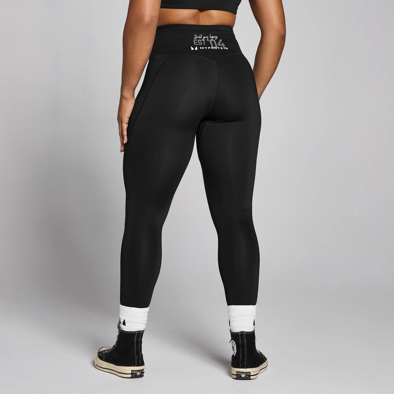 MP Női Origin Graphic Training Leggings – Fekete - XS kép 1