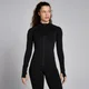 MP Női Lifestyle Waffle Seamless Full Zip Dzseki – Fekete