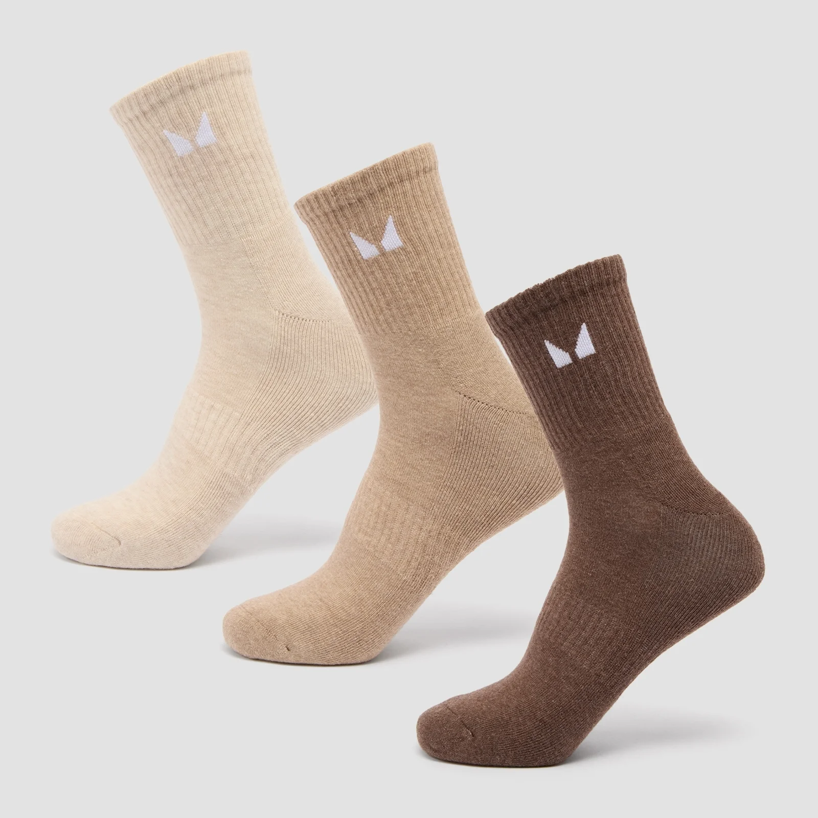 MP Unisex Crew Socks (3 Pack) - Neutral - UK 9-11 kép 1