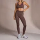 MP Női Seamless Rib Leggings – Kávé