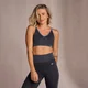 MP Női V-Neck Seamless Melltartó – Fekete
