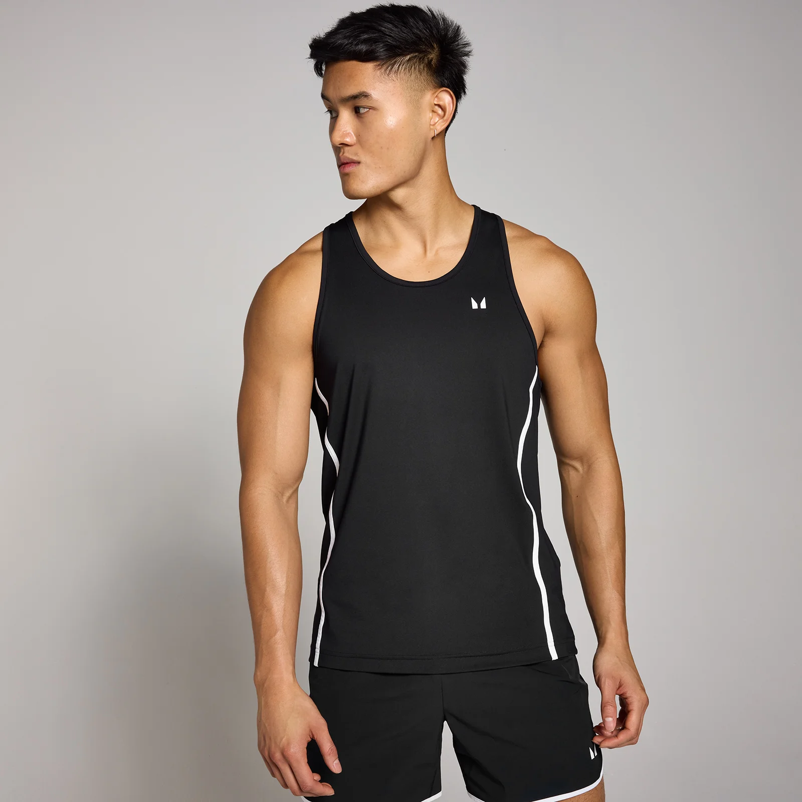 MP Férfi Tempo Binding Stringer – Fekete - XS kép 1