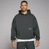 MP Lifestyle Oversized Kapucnis Pulóver – Mosott Fekete