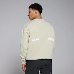 MP Férfi Tempo Oversized Graphic Melegítőfelső – Sószürke - Size XXL