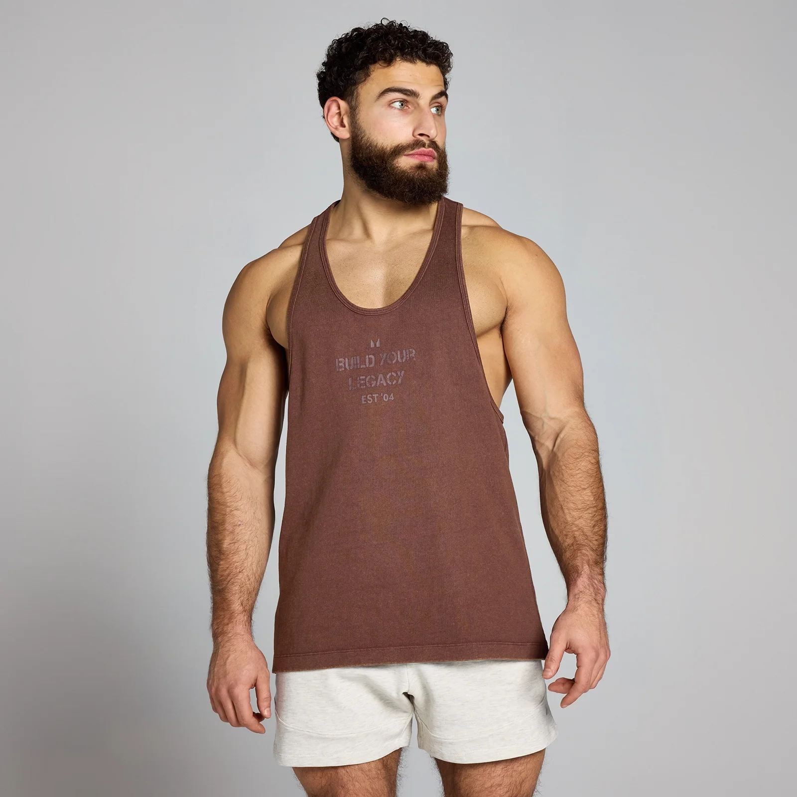 MP Férfi Origin Washed Graphic Stringer – Penny - XS kép 1